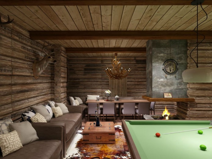 Antichambre de style chalet