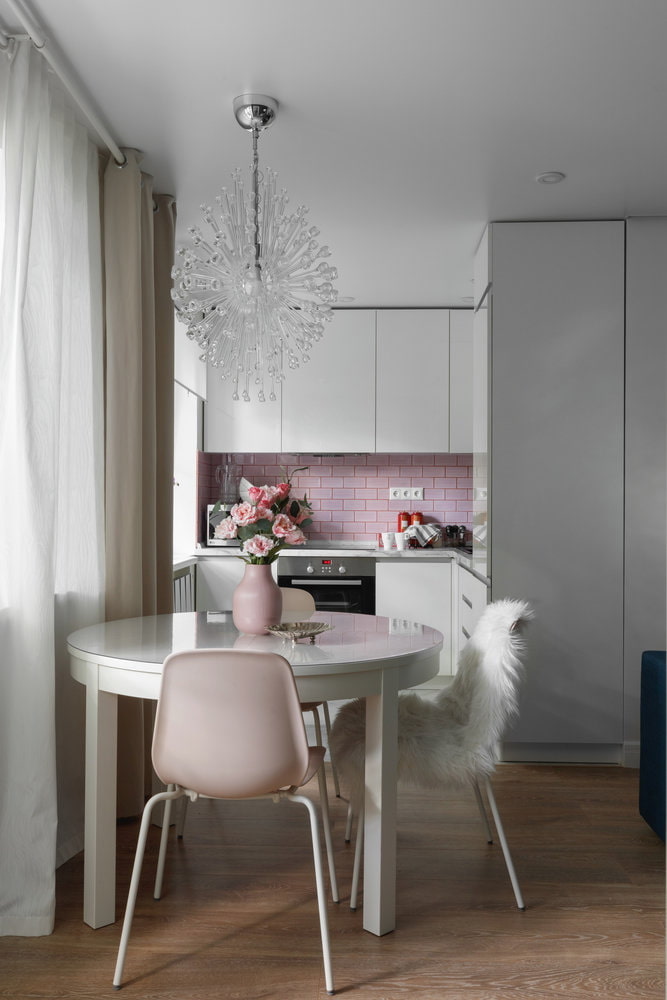 Cuisine-salon rénovée