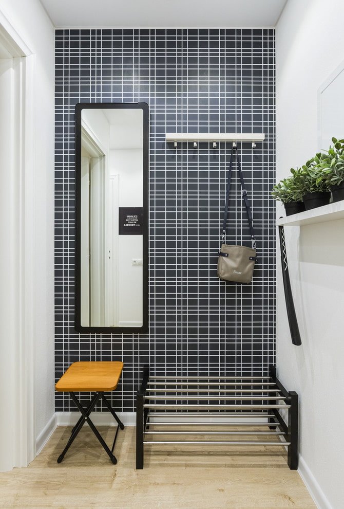 agencement du couloir dans un appartement Khrouchtchev