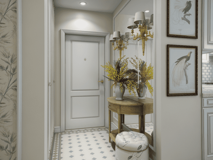 Couloir de style classique