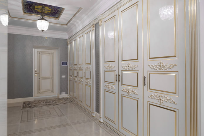 meubles de couloir de style classique