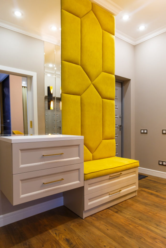 meubles lumineux pour le couloir