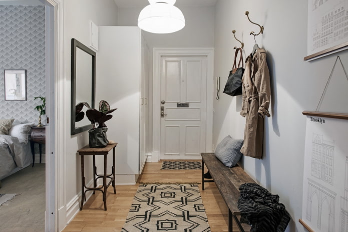 couloir de style scandinave