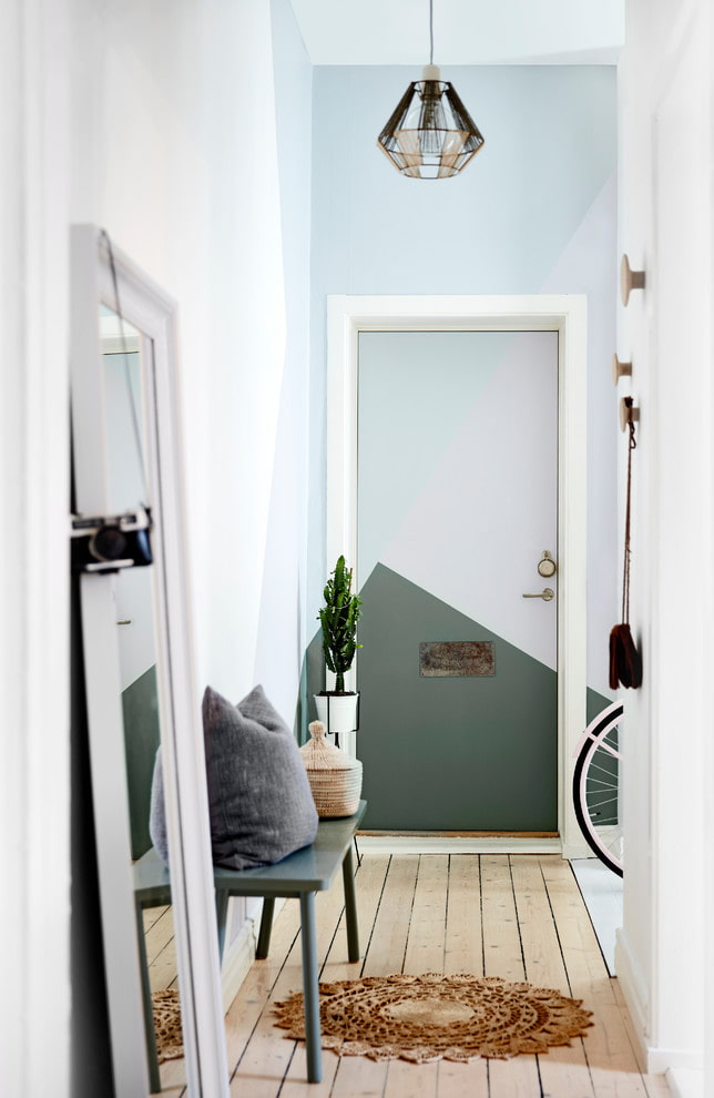 Décoration de couloir de style scandinave