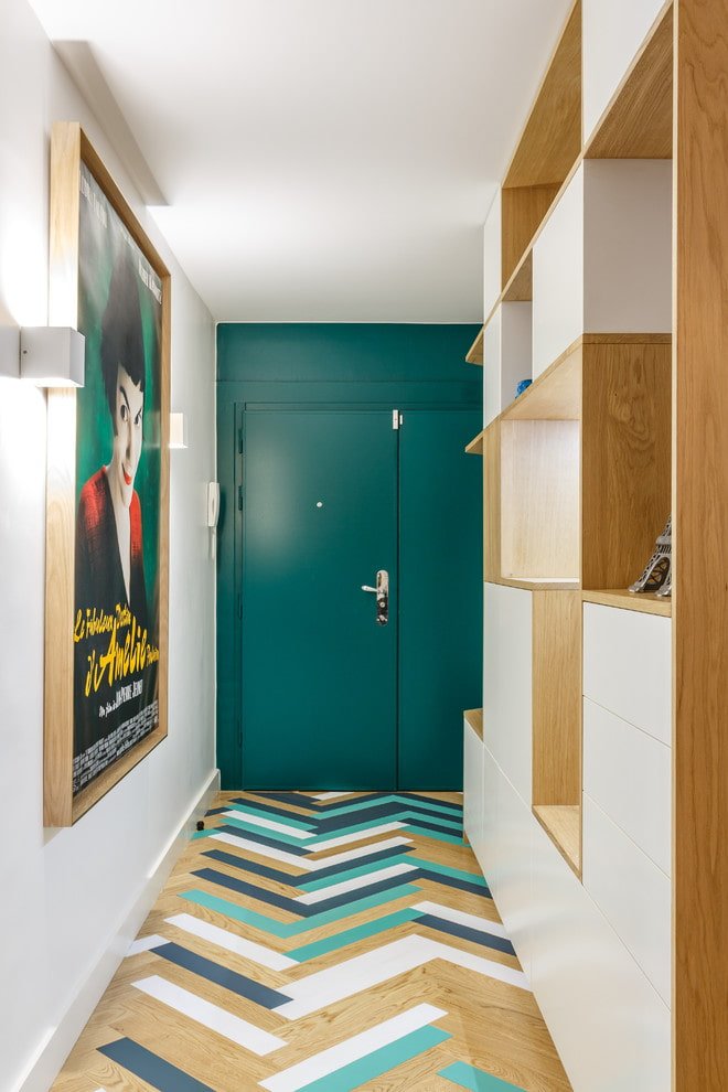 Décoration de couloir de style scandinave