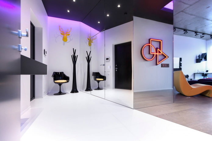 Couloir de style high-tech