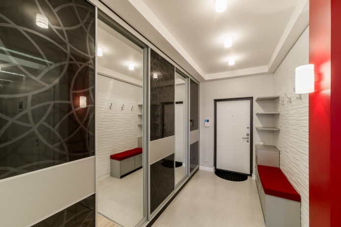 meubles de couloir de style high-tech