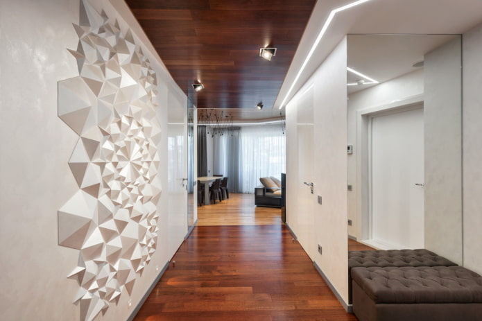 Décoration de couloir high-tech