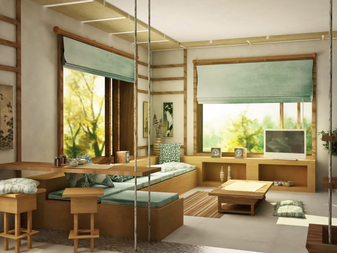 Cuisine-salon japonaise