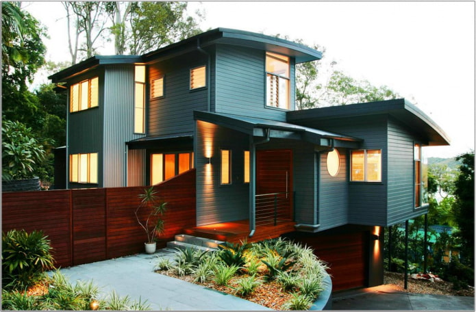 Maison turquoise
