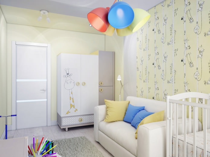 chambre des enfants pour un nouveau-né 