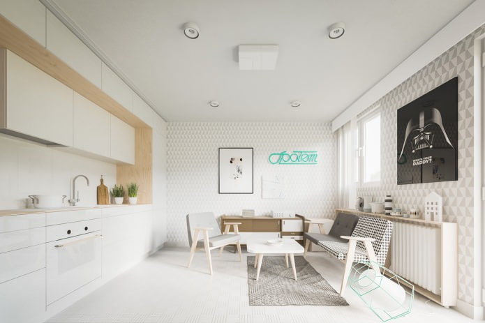 Aménagement d'un petit studio de 20 m².