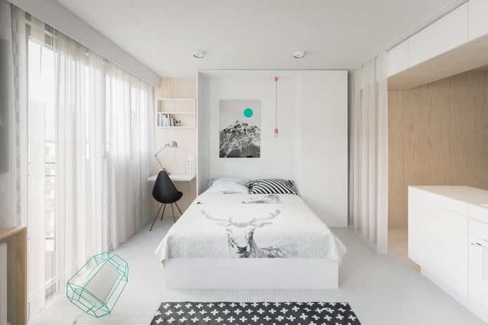 Aménagement d'un petit studio de 20 m².