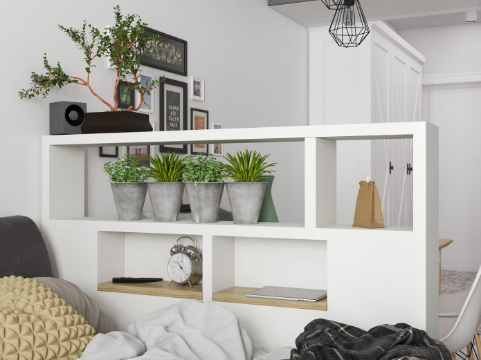 Partition rack
