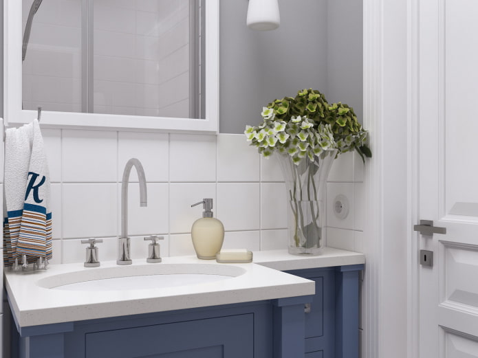 Lavabo avec meuble
