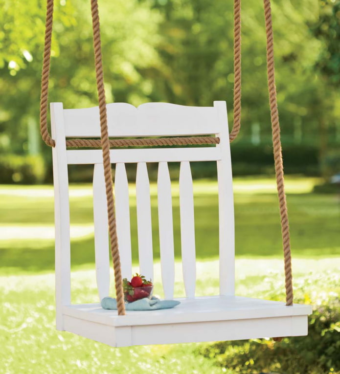 Balançoire chaise