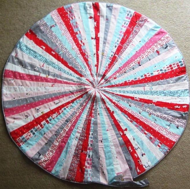 patchwork ottoman