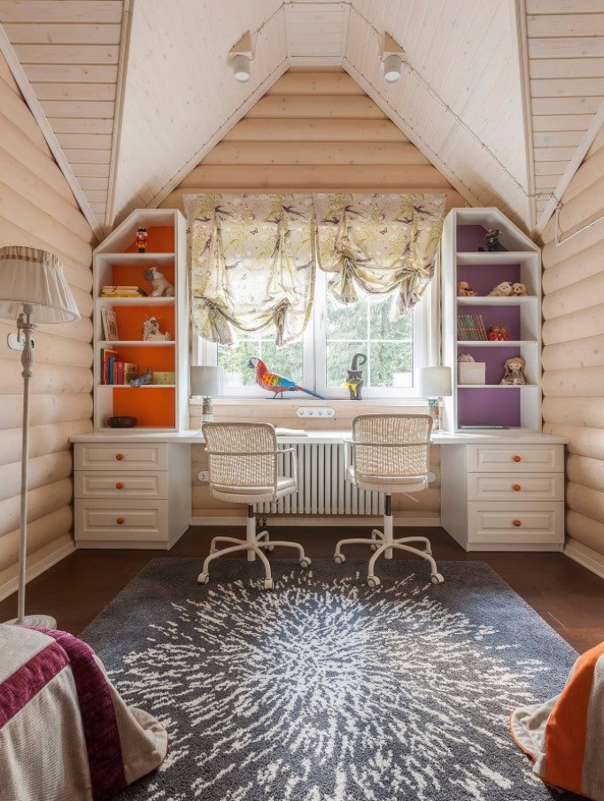 chambre d'enfant pour deux sœurs