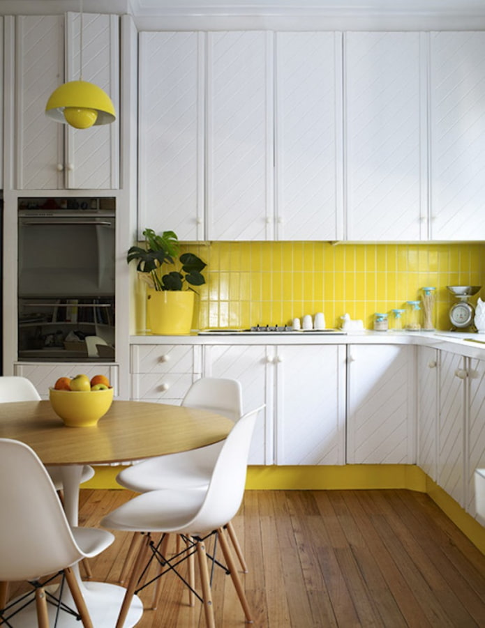 Carrelage jaune