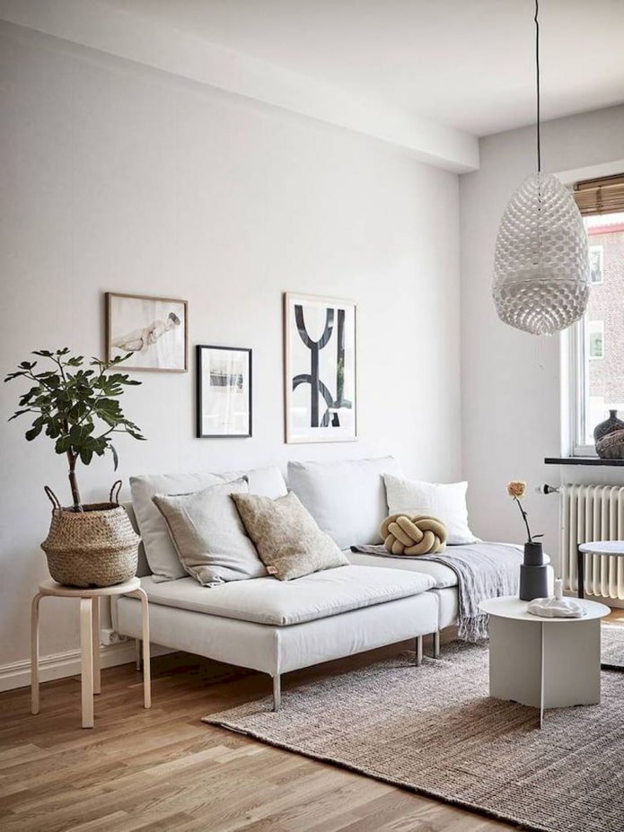 salon de style scandinave