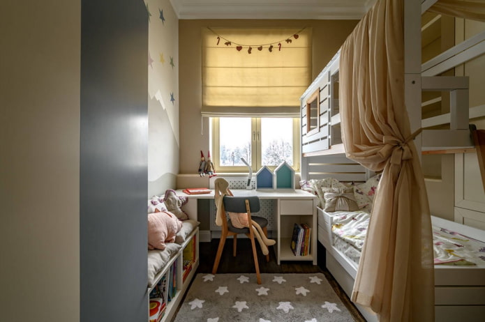 agencement d'une petite chambre d'enfant