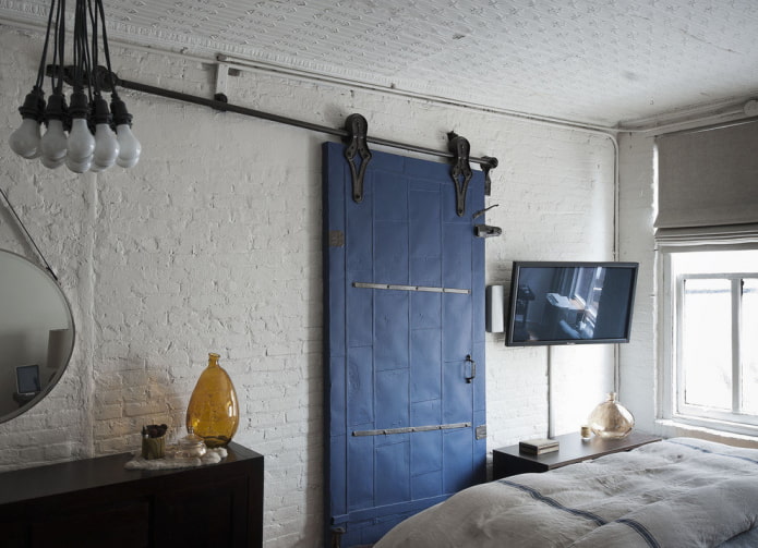 panneaux coulissants de style loft