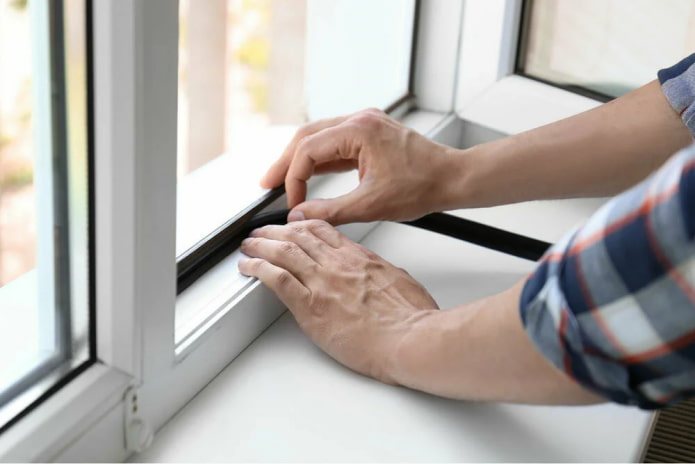 remplacement du joint de fenêtre en PVC