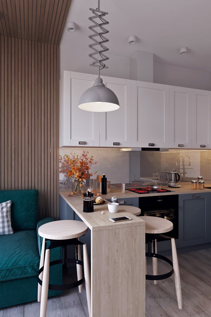 Espace repos dans la cuisine