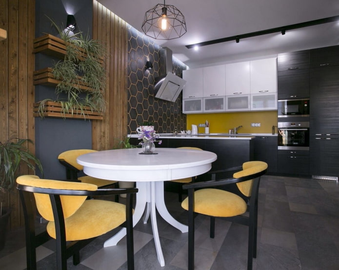 salle à manger insolite
