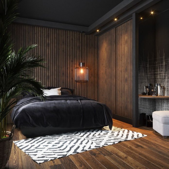 intérieur de chambre noire