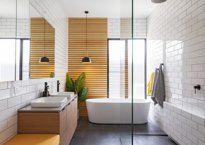 Salle de bain minimaliste