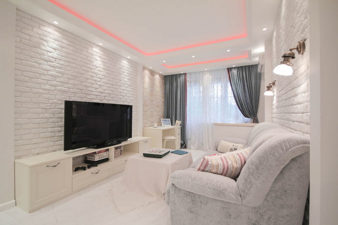 Finition du plafond dans un appartement Khrouchtchev