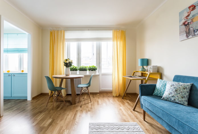 Finition du sol dans un appartement Khrouchtchev