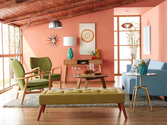 décoration de style rétro