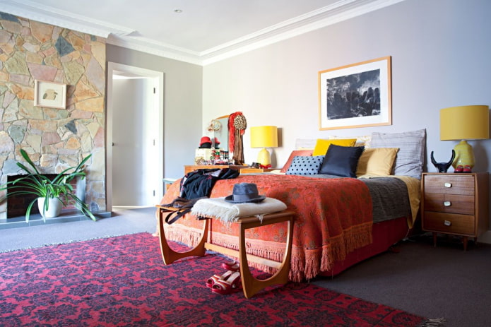 décoration d'intérieur de style rétro