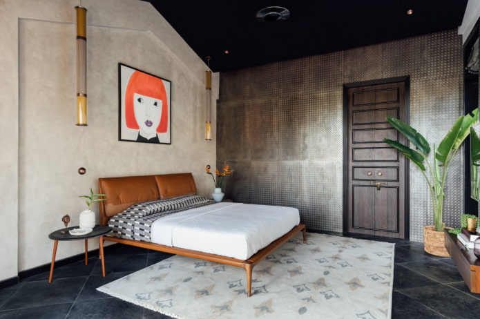 chambre de style rétro