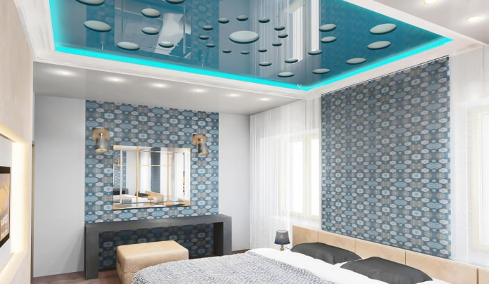 plafond sculpté