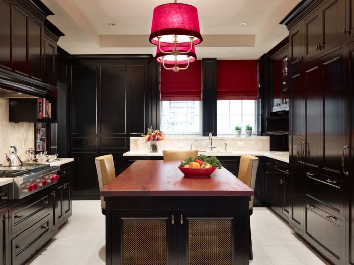 Rideaux romains de style classique