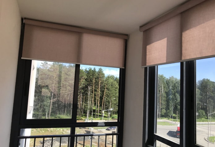stores enrouleurs de plafond pour loggias
