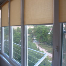 Stores enrouleurs pour balcon ou loggia : types, matériaux, couleur, design, fixation-0