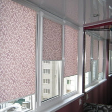 Stores enrouleurs pour balcon ou loggia : types, matériaux, couleur, design, fixation-1