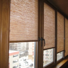 Stores enrouleurs pour balcon ou loggia : types, matériaux, couleur, design, fixation-3