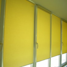 Stores enrouleurs pour balcon ou loggia : types, matériaux, couleur, design, fixation-4