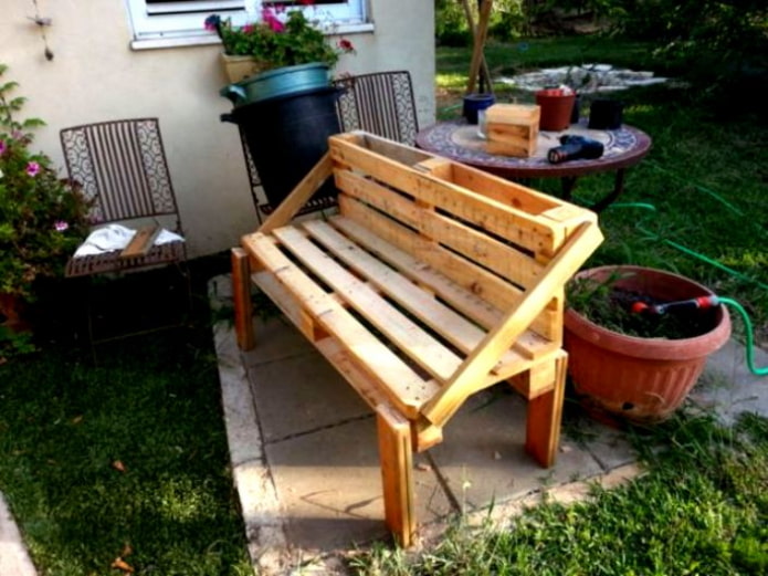 banc de jardin