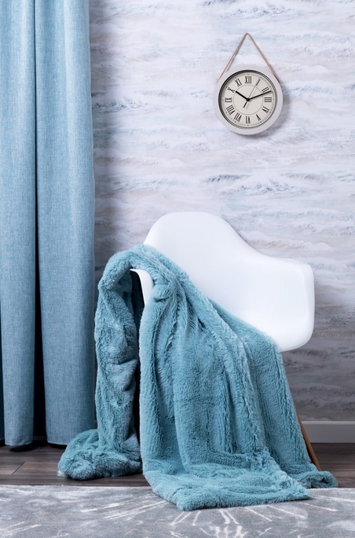 Couverture bleue