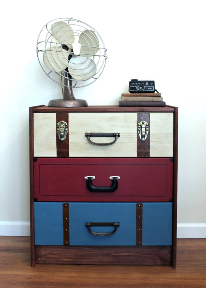 Refaire la commode Rast