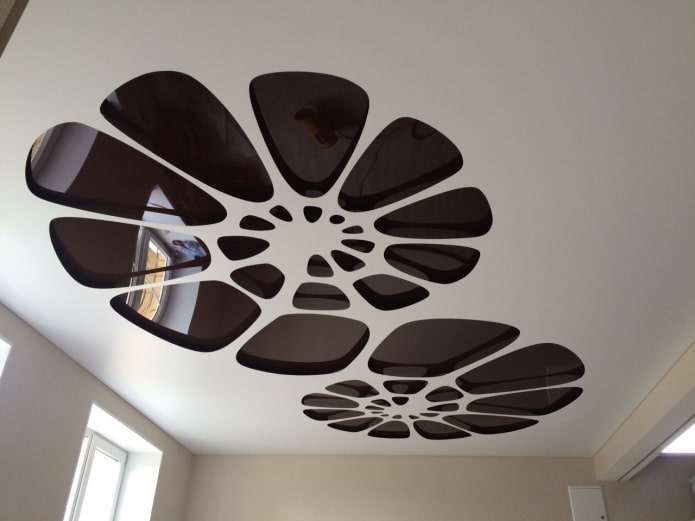Tissu extensible en satin sculpté