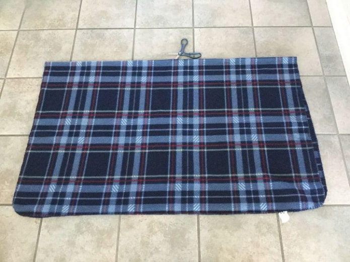 folded blanket