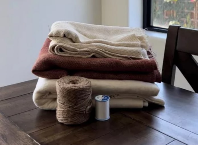 tissu citrouille