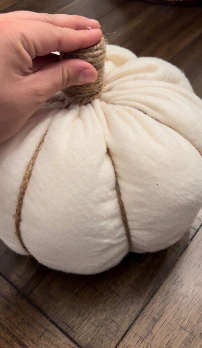 citrouille de vieux vêtements